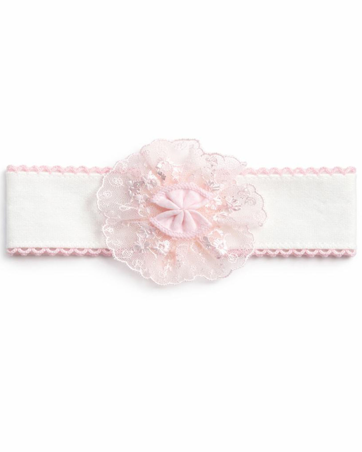 Kız Bebek Dantel Detaylı Fiyonklu Çıtçıtlı Body Pembe - Görsel 4