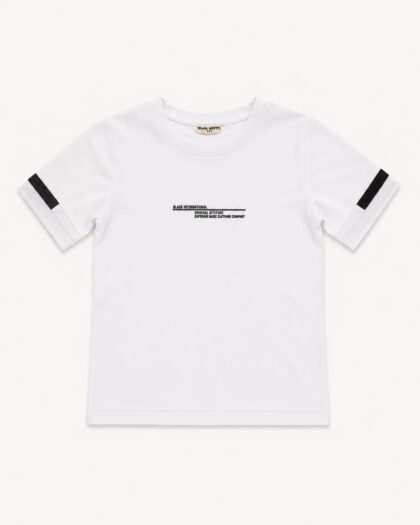 Erkek Çocuk Yarım Kol Yazılı Tshirt