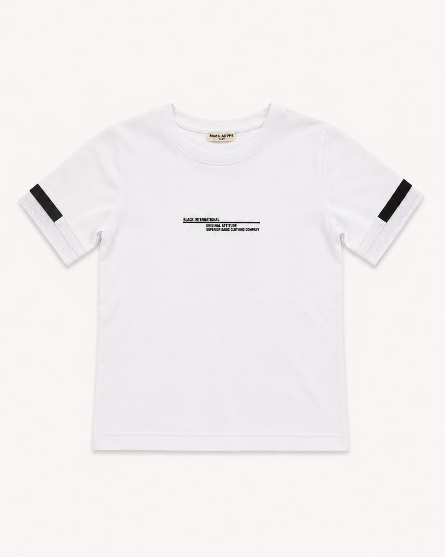Erkek Çocuk Yarım Kol Yazılı Tshirt