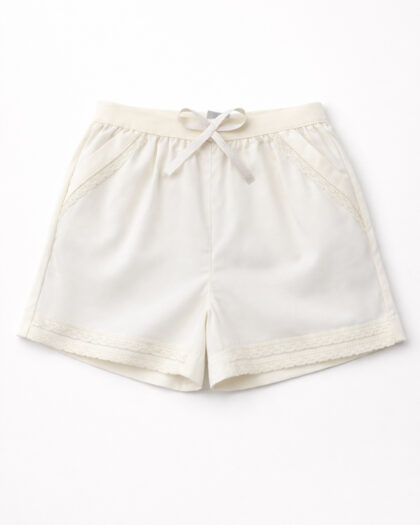 Kız Bebek Fistolu Lastikli Şort