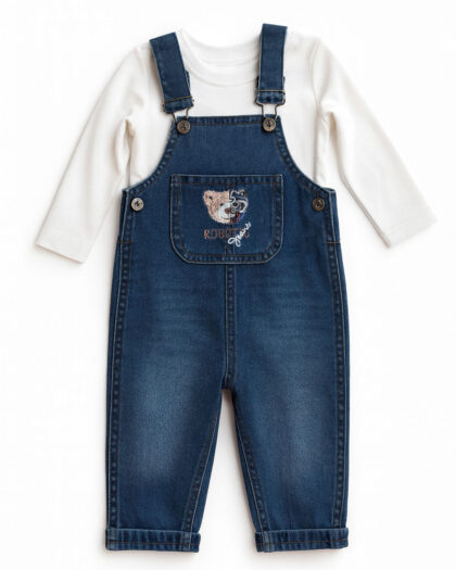 Erkek Bebek Kot Slopet 2'li Tulum