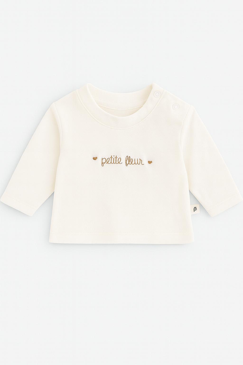 Baby Girl’s Ecru Hooded 3-Piece Set<br/> - Image 3
