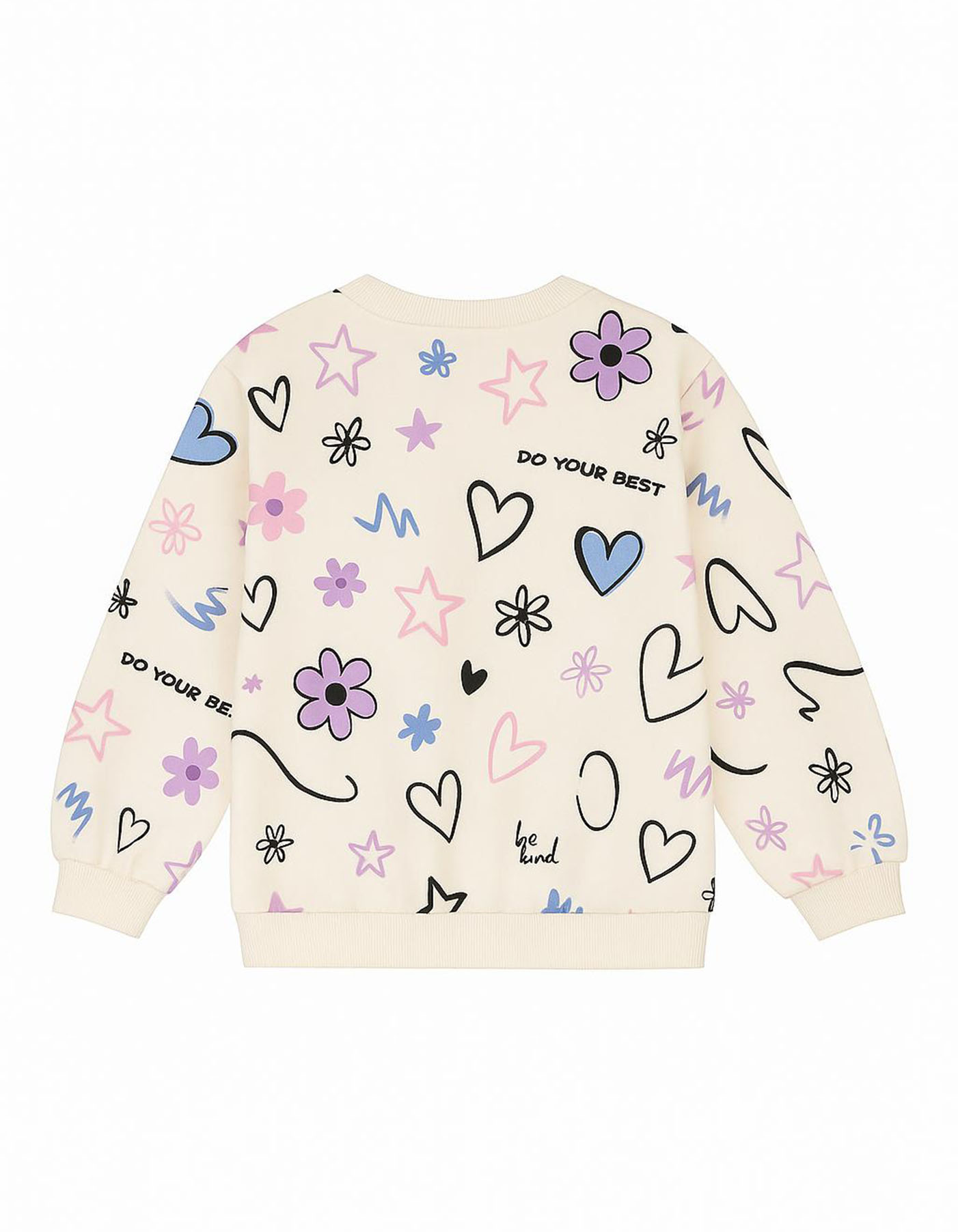 Kız Bebek Desenli Sweatshirt - Görsel 4