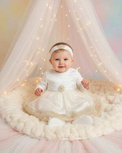 Kız Bebek Abiye Mevlüt Elbise Seti