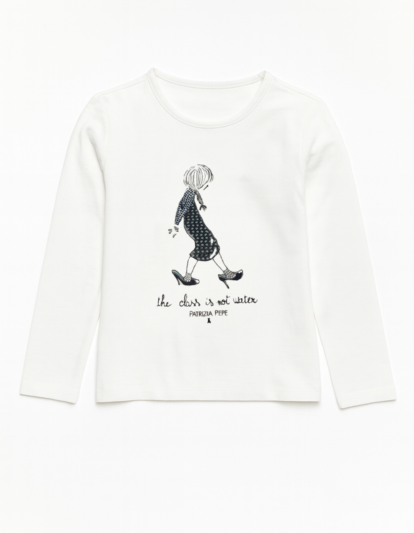 Kız Bebek Uzun Kollu-Baskılı Mevsimlik Tshirt