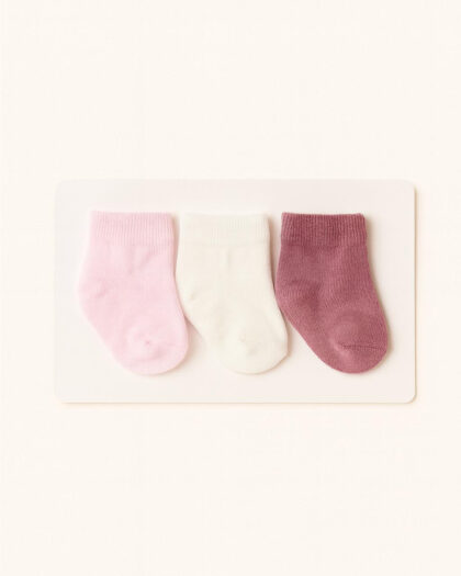 Kız Bebek 3'lü Çorap Takımı