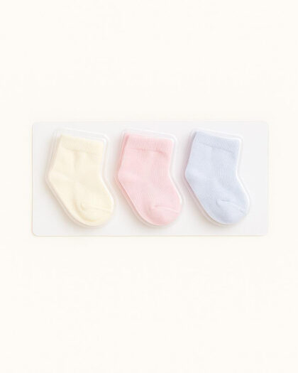 Kız Bebek 3'lü Çorap Seti