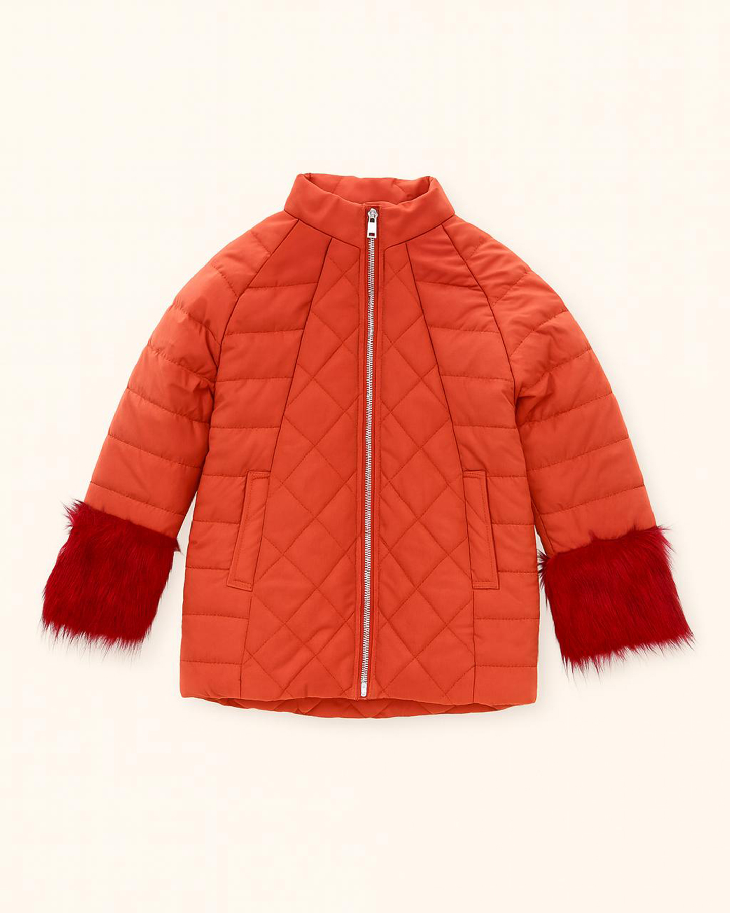Girl’s Fur-Trimmed Coat - Image 7