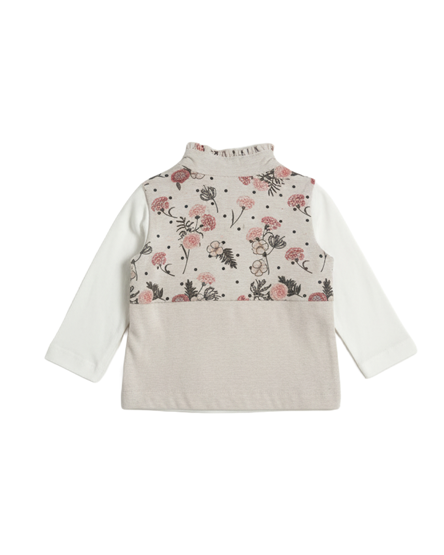 Baby Girl’s 3-Piece Set with Zip-Up Gilet - Image 5