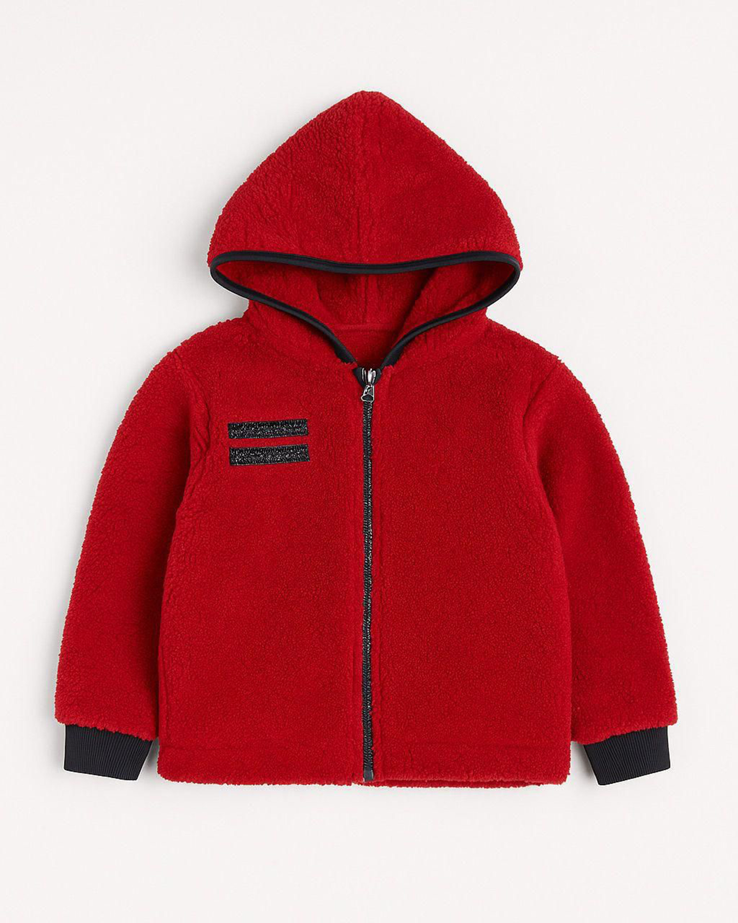 Girl’s Hooded Plush Jacket