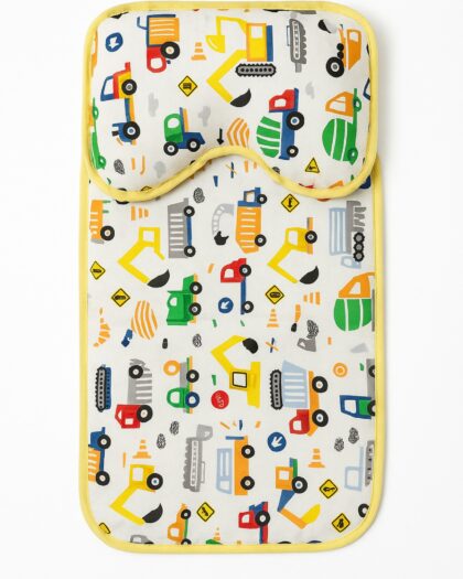 Erkek Bebek Penye Kumaş Yastıklı Alt Açma Sarı 55 x 40