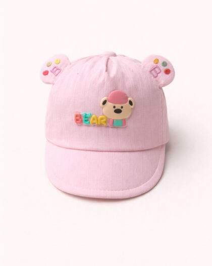 Kız Bebek Yenidoğan Figür Detaylı Şapka