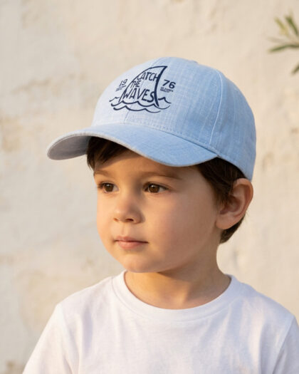 Erkek Çocuk Desenli Şapka 1-4 Yaş